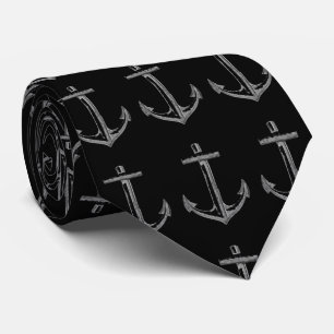Cravate Ancres aweigh necktie