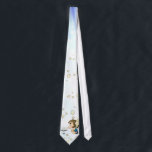Cravate Ange de Menorah<br><div class="desc">Illustrations originales par Thedustyphoenix.</div>