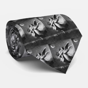 Cravate Ange gardien la nuit