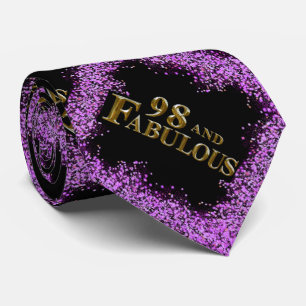 Cravate Anniversaire 98 ans
