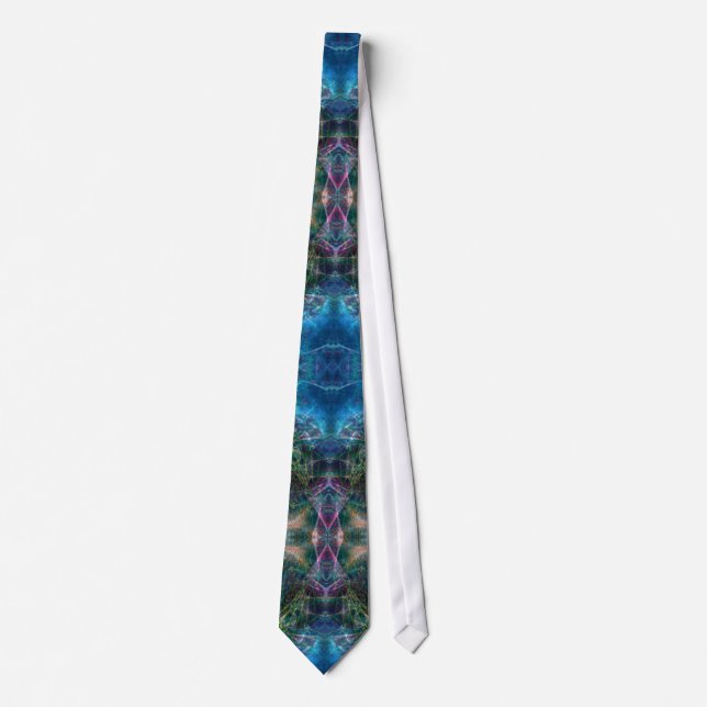 Cravate Aquadelia Fantasy Fractal art Fashion Tie (Devant)