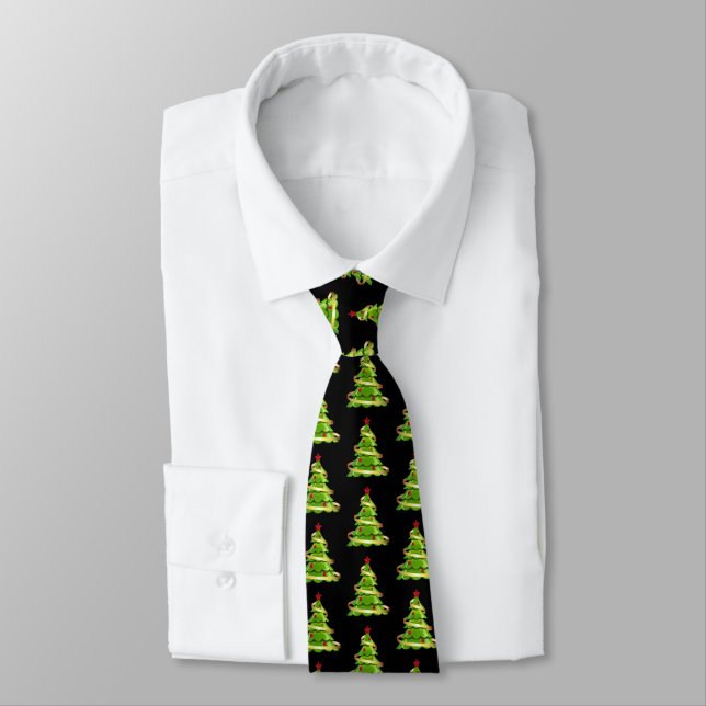 Cravate Arbre de Cravate-Noël Homme (Attaché)