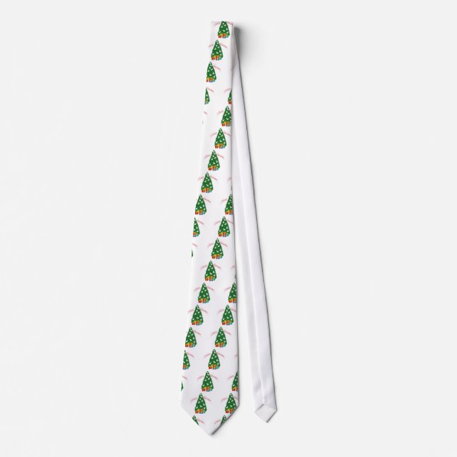 Cravate Arbre Westie (Devant)