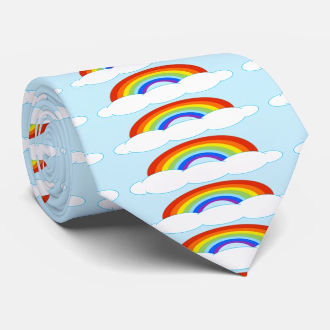 Cravate arc-en-ciel (Roulé)