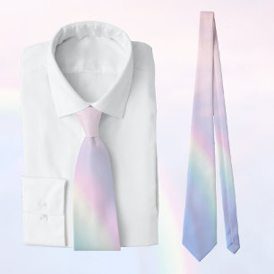 Cravate Arc en ciel d'espoir - pastel,