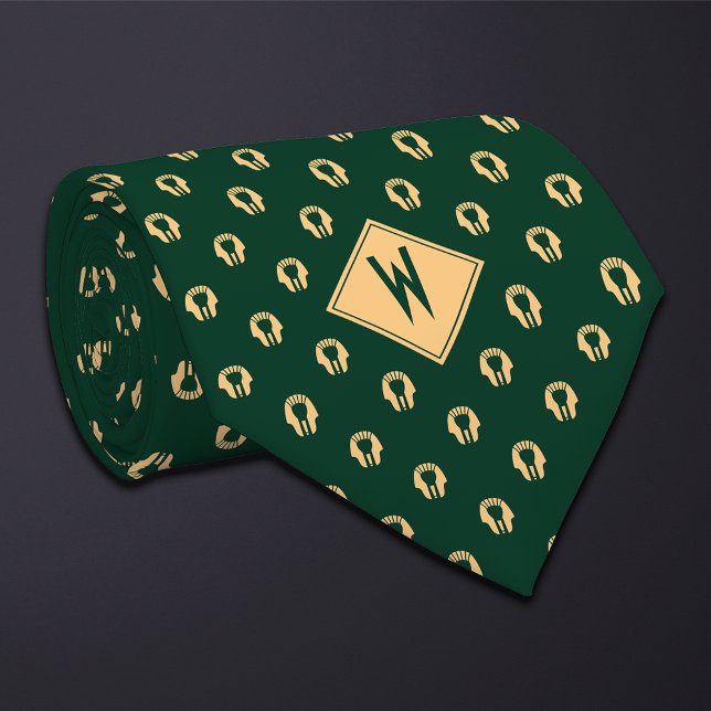 Cravate Archéologue vert Pharaon (Créateur téléchargé)