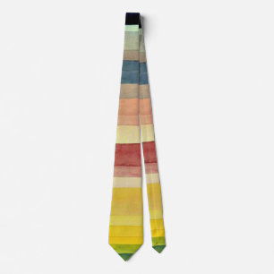 Cravate Architecture de la plaine par Klee,