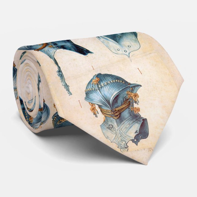 CRAVATE ARMORS ANCIENS /TROIS ÉTUDES D'UN CHEVALIER DE CAS (Roulé)