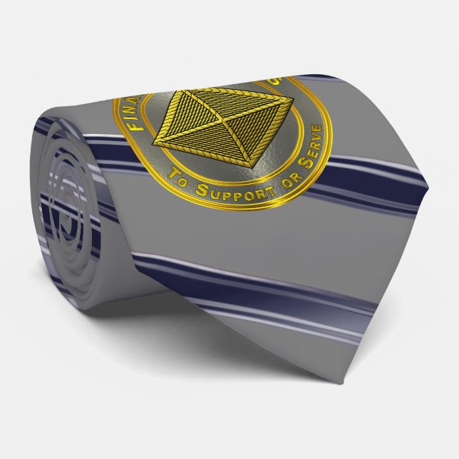 Cravate Army Finance Corps  (Roulé)