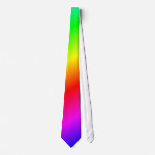 Cravate Arrière - plan d'arc-en-ciel