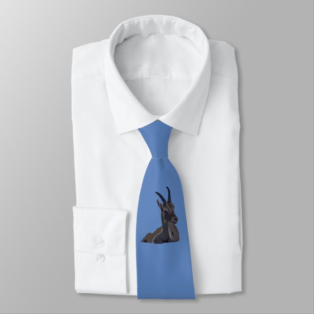 Cravate Art de chèvre Ibex  (Attaché)