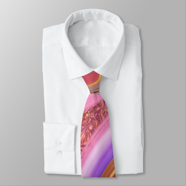 Cravate art de couleur vibratoire (Attaché)