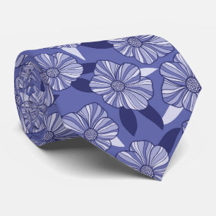 Cravate Art Floral Line