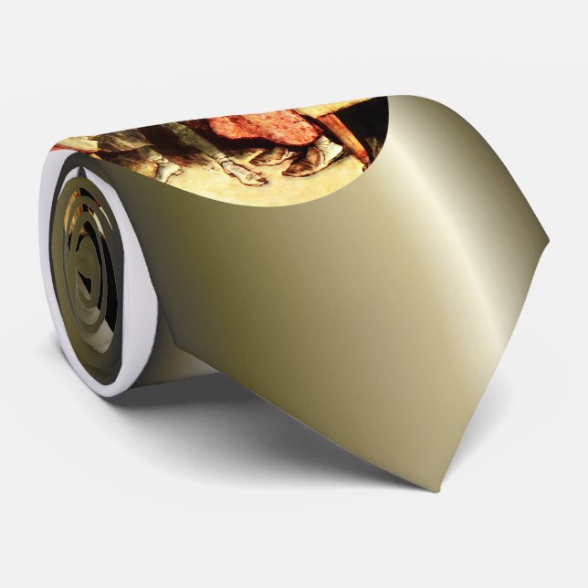 Cravate Arthur Rackham - Un Carol de Noël - Scrooge (Roulé)