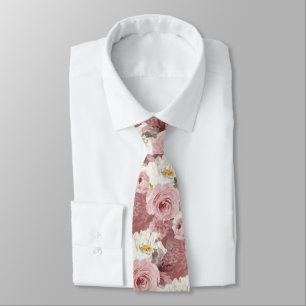 Cravate ArtsApp H2 Dusty Rose Mariage Rose