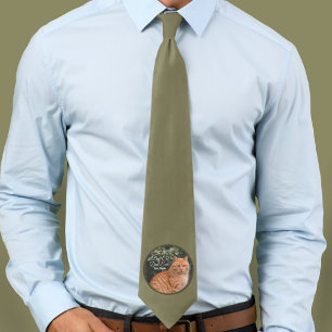 Cravate Au meilleur chat papa jamais photo personnalisée