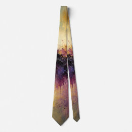 Cravate Aurora Drips Beaux-Arts