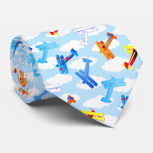 Cravate Avion de l'aviation vintage Avion de démonstration