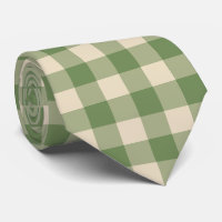 Avocado Green Cottagecore En vichy Check Plaid