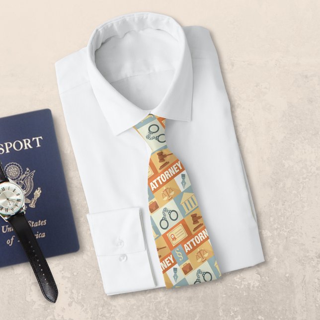 Cravate Avocat professionnel Iconic Conçu (Créateur téléchargé)