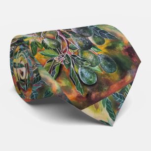 Cravate Avocats au soleil d'automne Peinture d'Alfred Fox