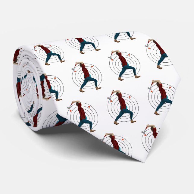 Cravate Axe Throwing (Roulé)