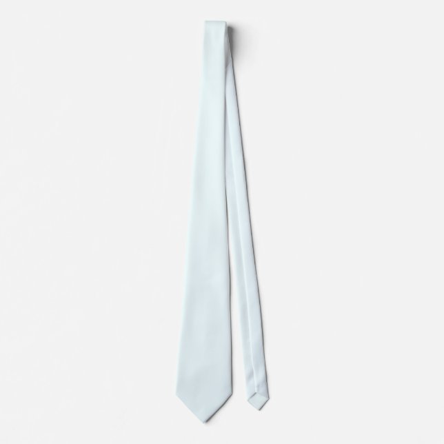 Cravate Azure Mist Pale Blue F0FFFF - Option pour ajouter  (Devant)