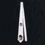 Cravate Bachelor ou mariage gothique<br><div class="desc">Boutique gothique de marié ou pièce de baccalauréat ou cadeau de faveur de mariage. Vintage victorien gothique Steampunk bachelor party groomsman jeu crâne et design de tophat Parfait pour des bachelor et des parties de cerfs mariages sophistiqués et alternatifs. visitez le magasin LEATHER_AND_LACE pour des produits assortis et plus d'idées...</div>