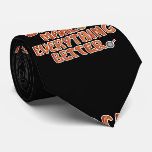 Cravate Bacon rend tout mieux