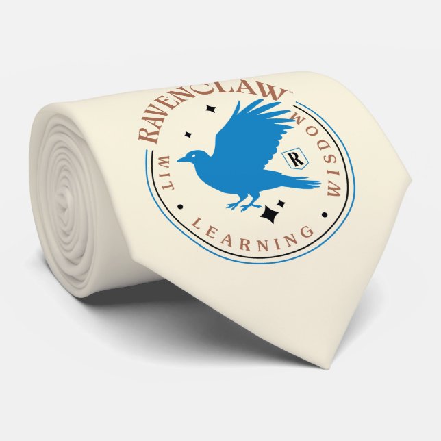 Cravate Badge de fierté de la maison RAVENCLAW™ Blue Eagle (Roulé)