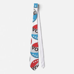 Cravate Badge Rétro Vote