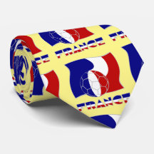 Bal de football français et drapeau