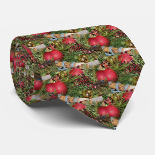 Cravate Balls Beads Evergreens Noël