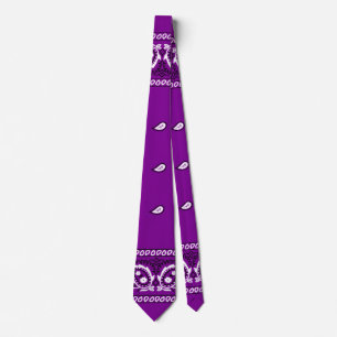 Cravate Bandana Purple