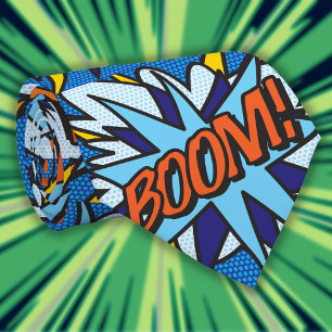 Cravate Bande dessinée Pop Art BOOM Superhero