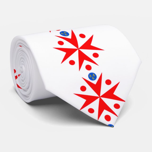 Cravate Bannière de la marine toscane Medici (Roulé)