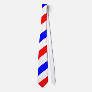 Cravate Barber Pole Pattern Tie