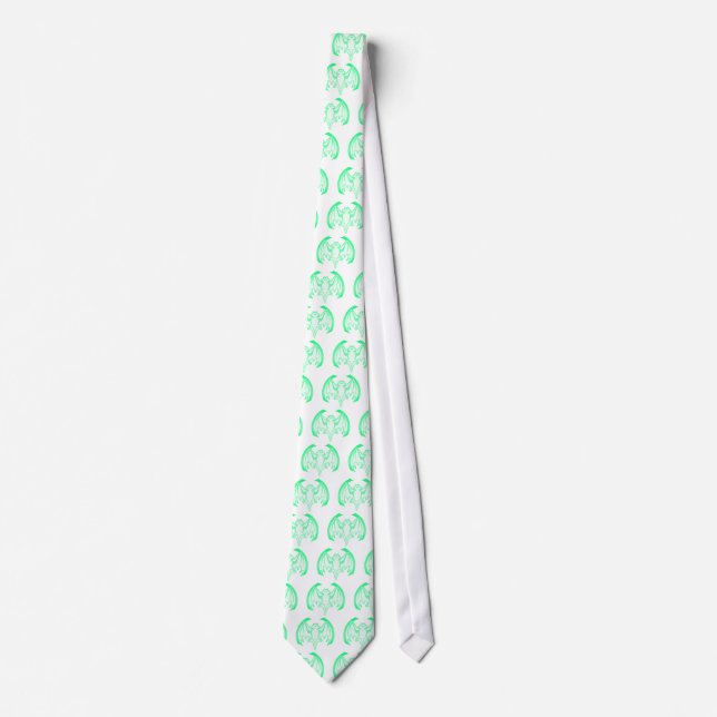 Cravate Bat Green Inv Le MUSÉE Zazzle Cadeaux (Devant)