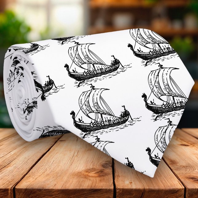 Cravate Bateau de Viking (Créateur téléchargé)
