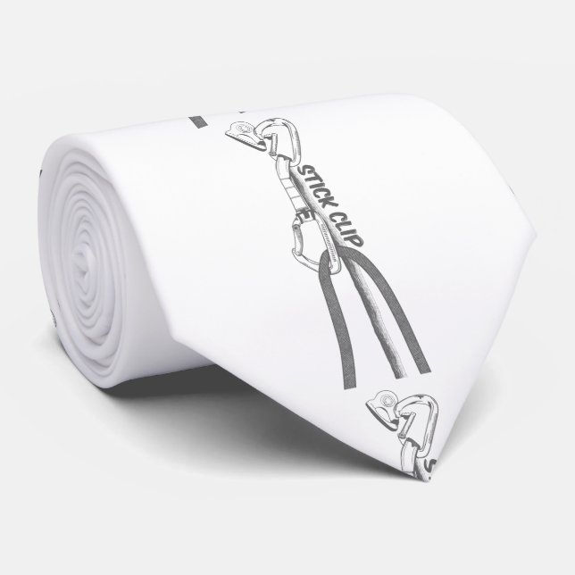 CRAVATE BÂTIMENT CLIPPER UN DESIGN D'ESCALADE RAPIDE (Roulé)