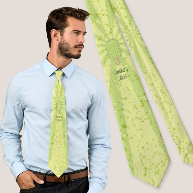 Cravate Bâtonnet de glace au citron vert (Créateur téléchargé)