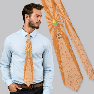 Cravate Bâtonnet de sorbet en forme de cône