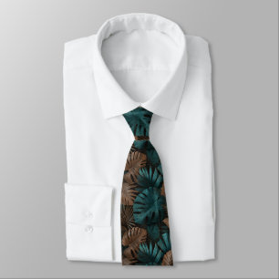 Cravate Beau cadeau de Noël pour mari Tropical Flow
