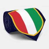 Cravate Beau drapeau de l'Italie (Roulé)