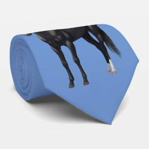 Cravate Beau Stallion Cheval du Quartier Noir