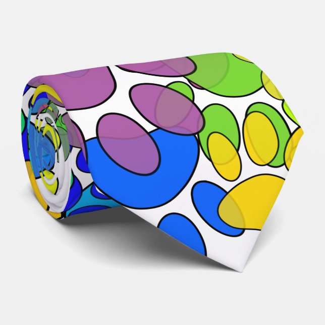 Cravate Beaucoup D'Empreintes de pattes De Chiens Partout (Roulé)