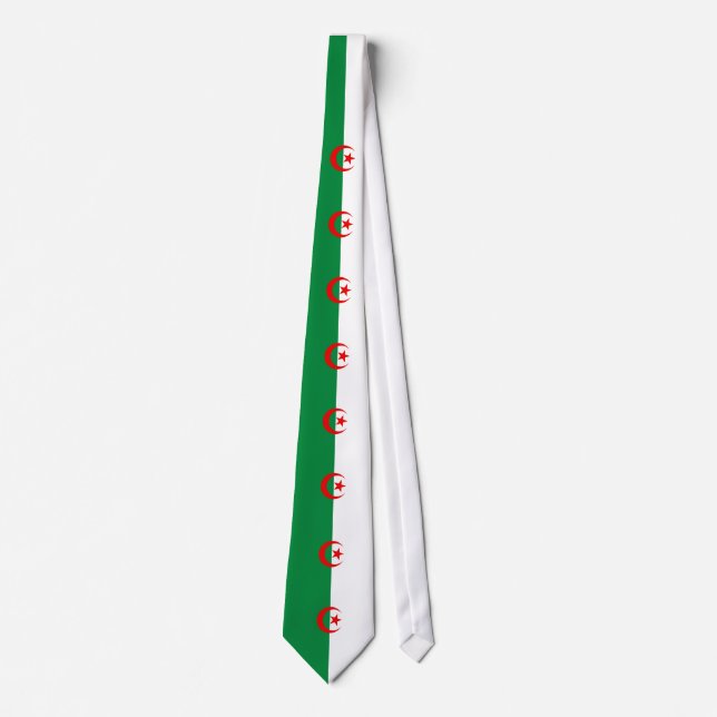 Cravate Beautiful Algeria Flag (Devant)