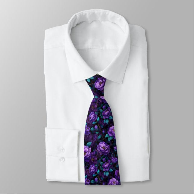 Cravate Beautiful Mens Accessories Gardenias Flower (Attaché)
