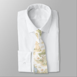 Cravate Bébé dragon mignon Motif pastel de forêt (2)