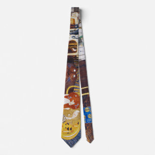 Cravate Beethoven Frieze (détail), Gustav Klimt